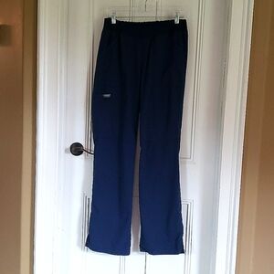 Cherokee Workwear navy blue scrub pants size Medium Tall